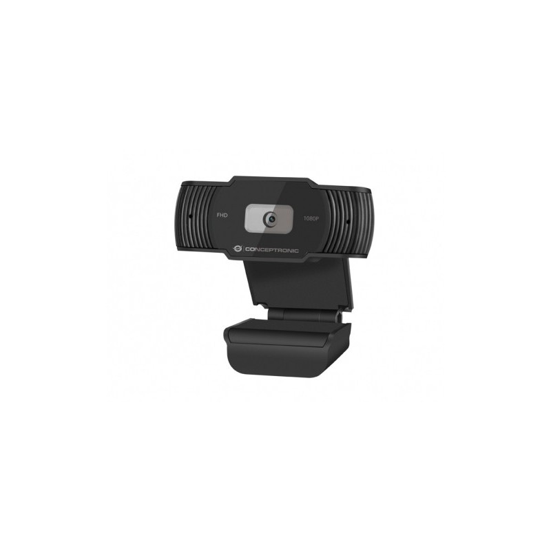 Conceptronic AMDIS 1080P FullHD Webcam mit Mikrofon