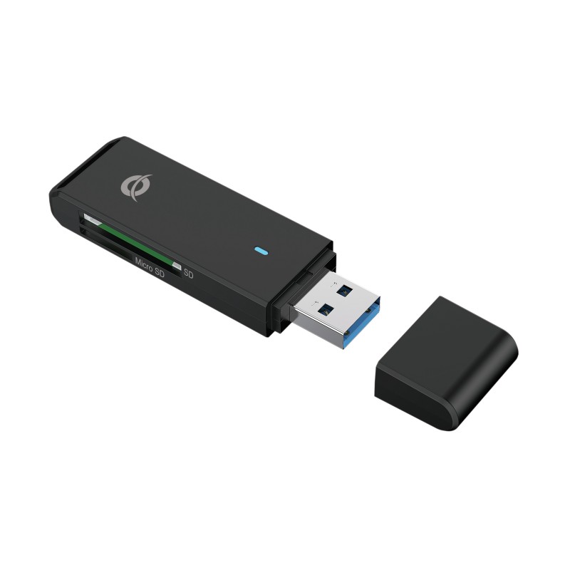 Conceptronic BIAN02B card reader USB 3.2 Gen 1 (3.1 Gen 1) Type-A Black