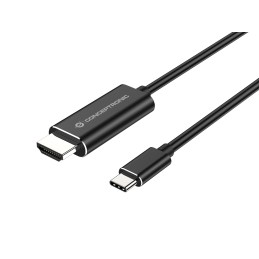 Conceptronic ABBY04B câble vidéo et adaptateur 2 m USB Type-C HDMI