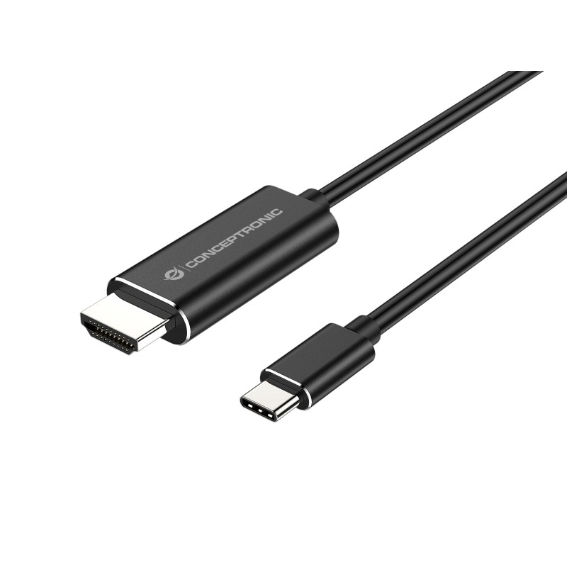 Conceptronic ABBY04B adaptador de cable de vídeo 2 m USB Tipo C HDMI