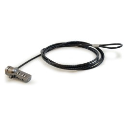 Conceptronic CNBCOMLOCK18 câble antivol Noir 1,8 m