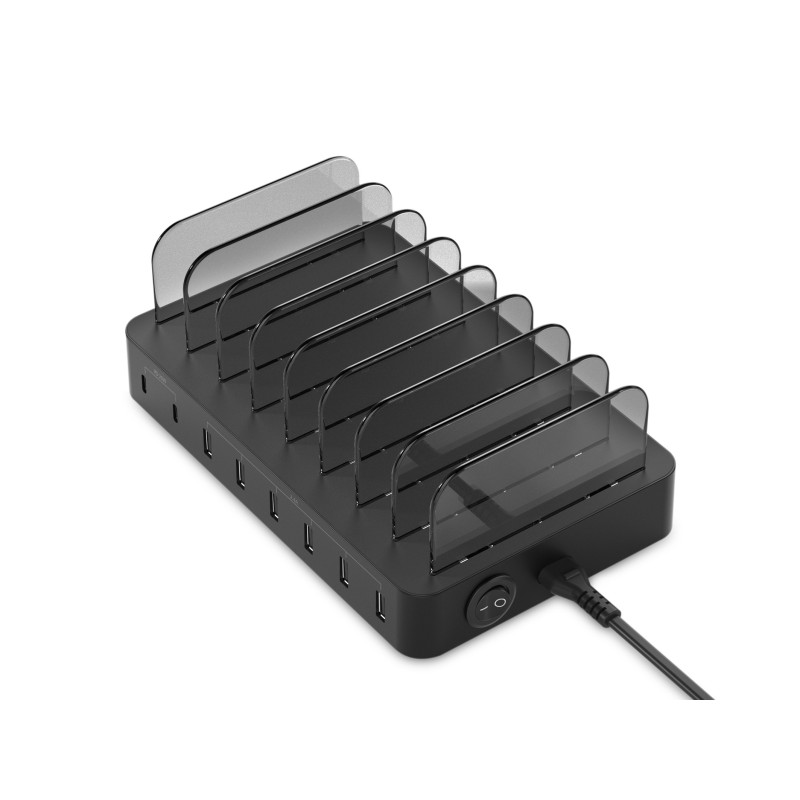 Conceptronic OZUL 8-Port 75W USB-PD Ladestation