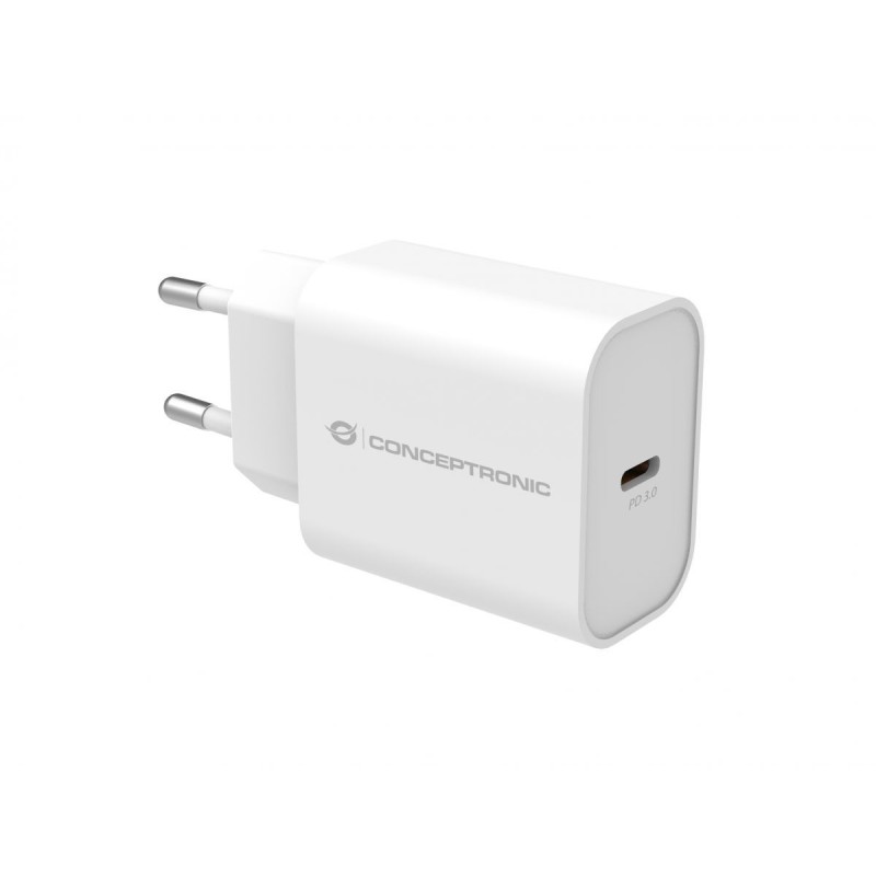 Conceptronic ALTHEA10W mobile device charger Universal White AC Indoor