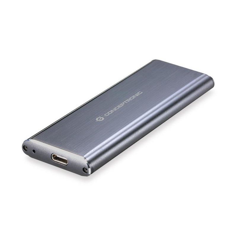 Conceptronic HDE01G storage drive enclosure SSD enclosure Gray M.2