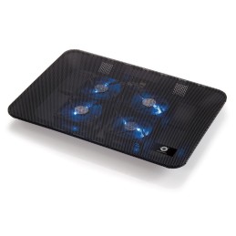 Conceptronic CNBCOOLPADL4F laptop cooling pad 15.6" Black