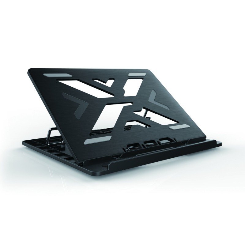 Conceptronic ERGO Laptop Cooling Stand Supporto per computer portatile Nero 39,6 cm (15.6")