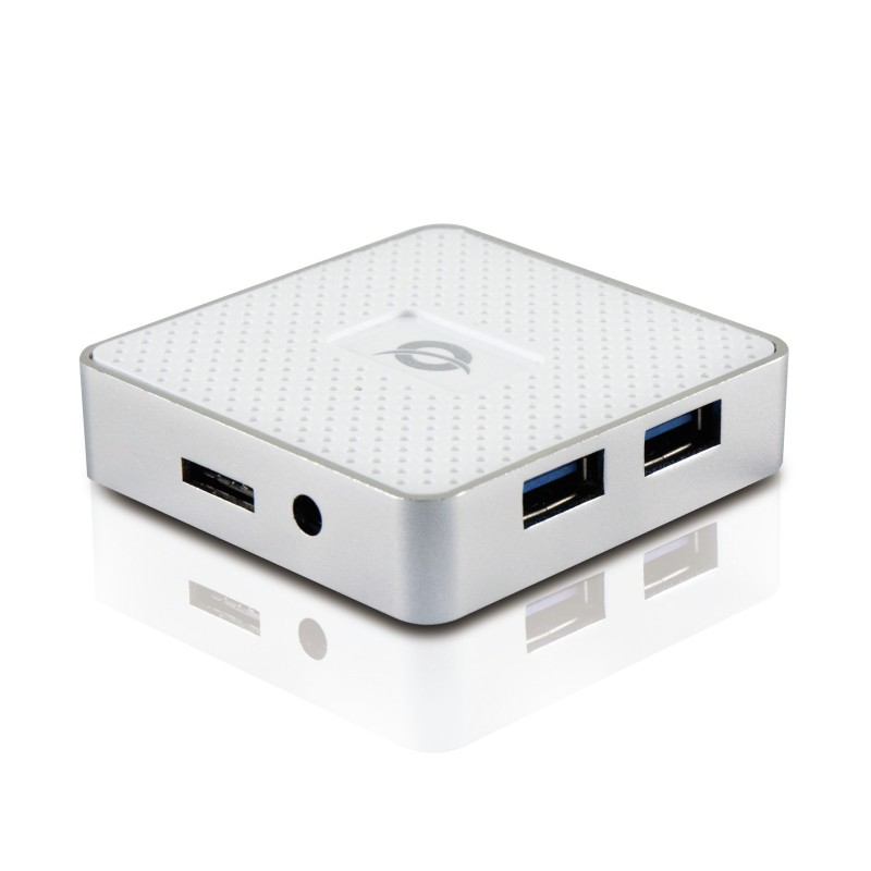 Conceptronic HUBBIES03WNP hub di interfaccia USB 3.2 Gen 1 (3.1 Gen 1) Micro-B 5000 Mbit s Bianco