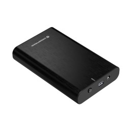 Conceptronic DANTE02B storage drive enclosure HDD SSD enclosure Black 2.5 3.5"