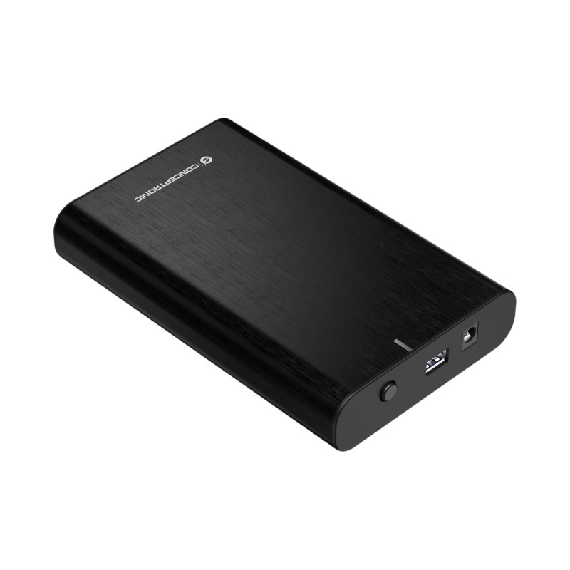 Conceptronic DANTE02B caja para disco duro externo Carcasa de disco duro SSD Negro 2.5 3.5"