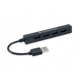 Conceptronic HUBBIES05B interface hub USB 2.0 480 Mbit s Black