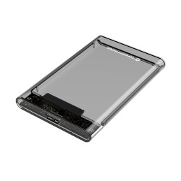 Conceptronic DANTE03T Boîtier de disques de stockage Boîtier disque dur SSD Transparent 2.5"