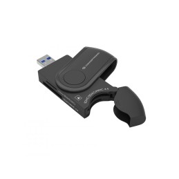 Conceptronic StreamVault BIAN04B lecteur de carte mémoire USB 3.2 Gen 1 (3.1 Gen 1) Type-A Noir