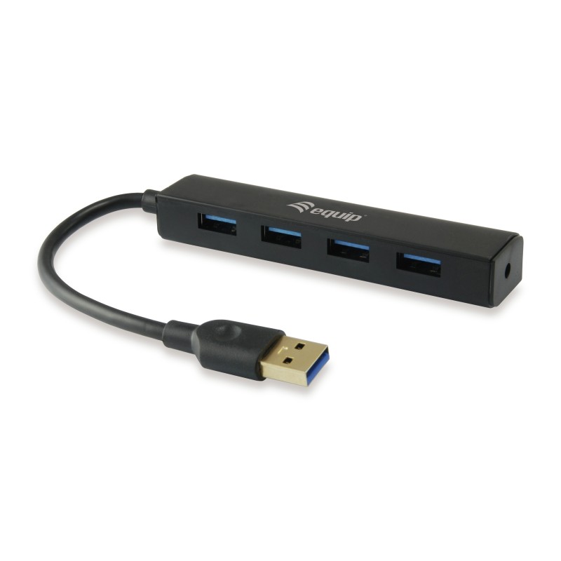 Equip 128953 interface hub USB 3.2 Gen 1 (3.1 Gen 1) Type-A 5000 Mbit s Black