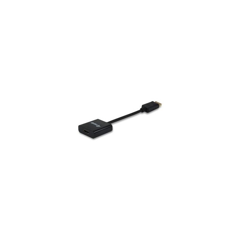 Equip 133438 adaptador de cable de vídeo 0,2 m DisplayPort HDMI Negro