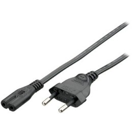 Equip 112160 power cable Black 70.9" (1.8 m) C7 coupler CEE7 16
