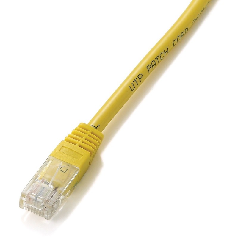 Equip 825460 networking cable Yellow 39.4" (1 m) Cat5e U UTP (UTP)