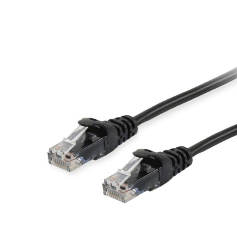 Equip 625456 câble de réseau Noir 10 m Cat6 U UTP (UTP)