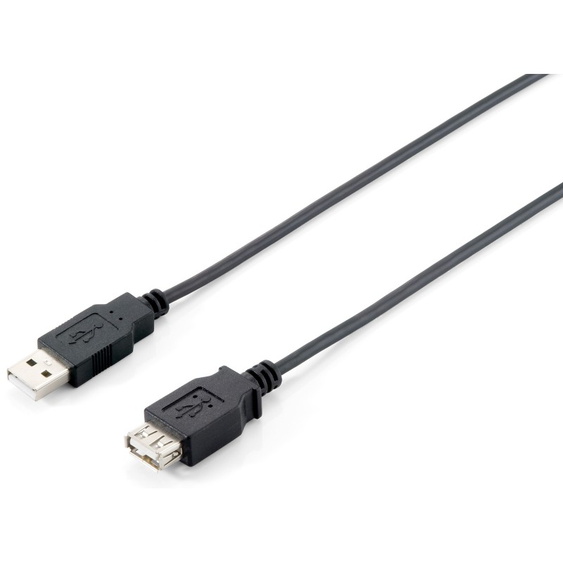 Equip 128852 USB Kabel 5 m USB 2.0 USB A Schwarz