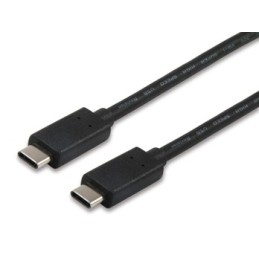 Equip 12888307 cavo USB 1 m USB 2.0 USB C Nero