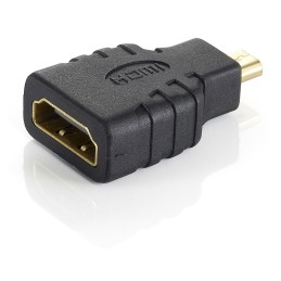 Equip 118915 cambiador de género para cable microHDMI HDMI Negro