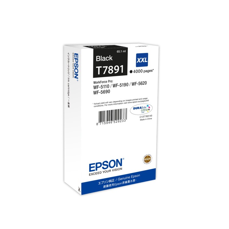 Epson Encre Noire XXL (4 000 p)