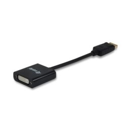 Equip 133431 video cable adapter 7.87" (0.2 m) DisplayPort DVI Black