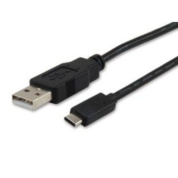 Equip 12888107 cavo USB 1 m USB 2.0 USB A USB C Nero