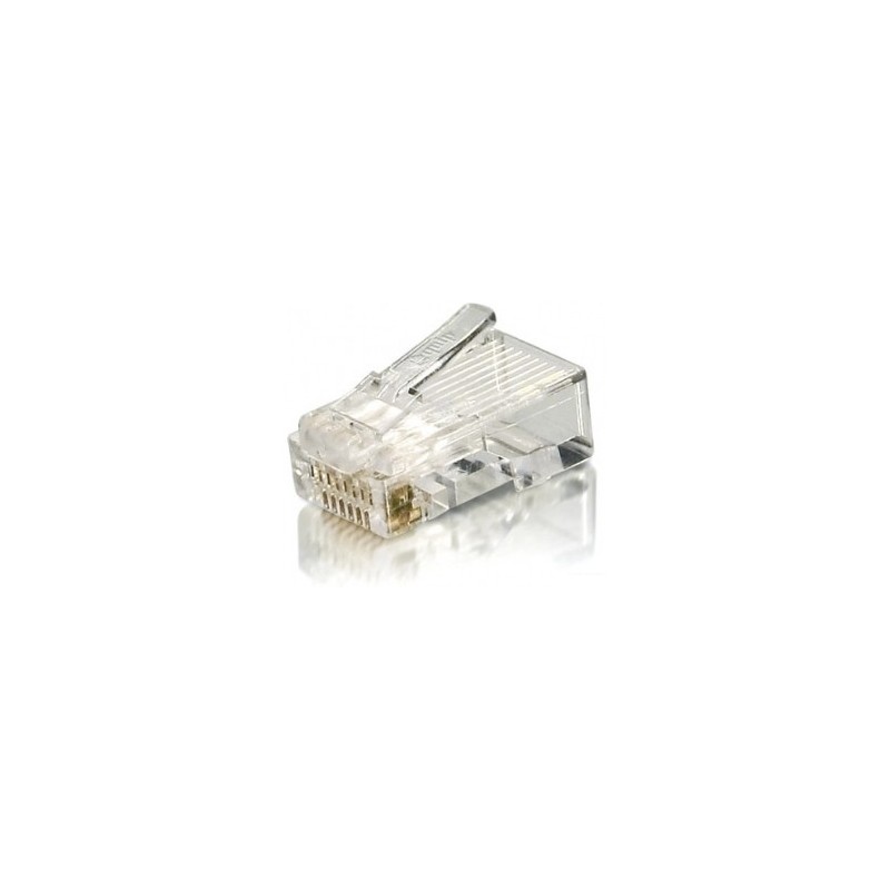 Equip 121143 wire connector RJ-45 Transparent