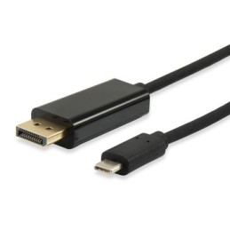 Equip 133467 câble vidéo et adaptateur 1,8 m USB Type-C DisplayPort Noir