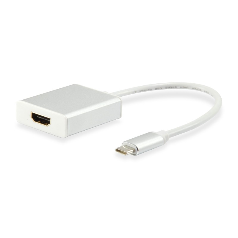 Equip 133452 adaptateur graphique USB 4096 x 2160 pixels Blanc
