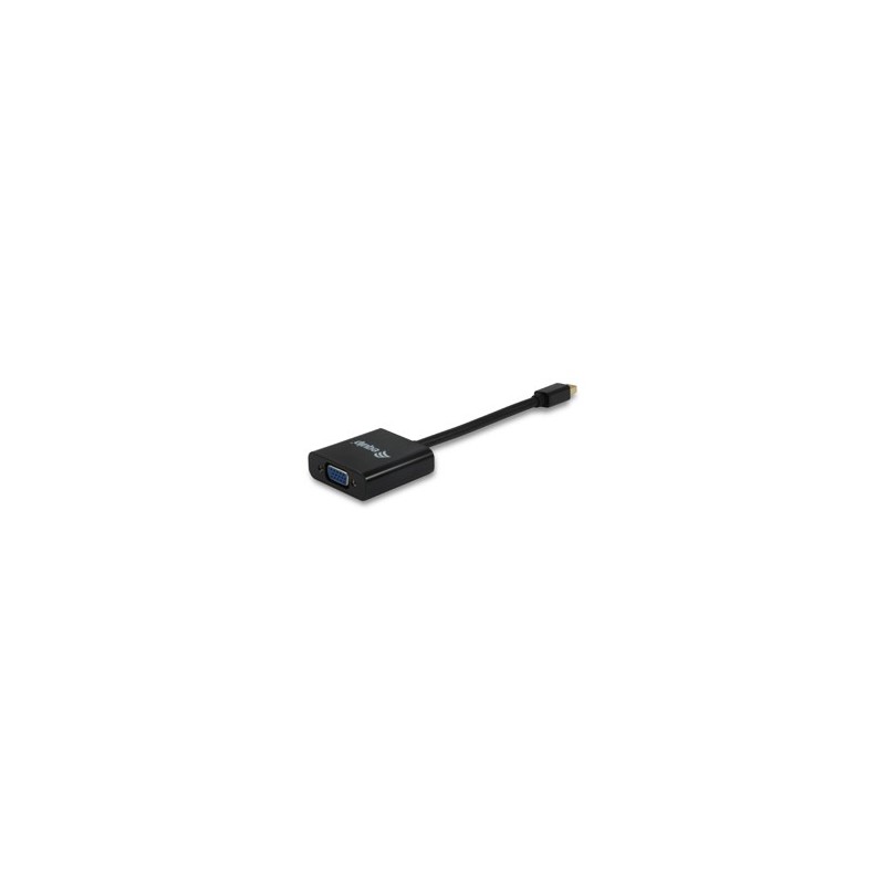 Equip 133432 video cable adapter 6.69" (0.17 m) Mini DisplayPort VGA Black