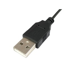Equip 245107 ratón Ambidextro USB tipo A Óptico 1000 DPI
