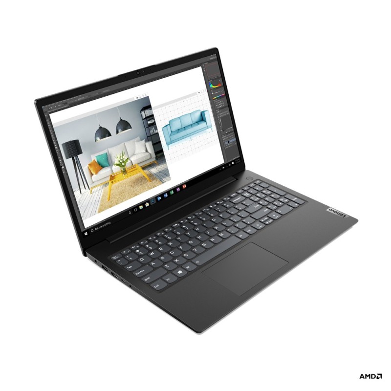 Lenovo V V15 Portátil 39,6 cm (15.6") Full HD AMD Ryzen™ 5 5500U 16 GB DDR4-SDRAM 512 GB SSD Wi-Fi 5 (802.11ac) Windows 11 Pro