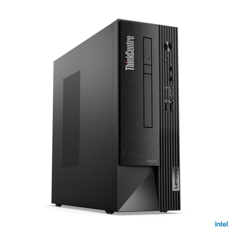 Lenovo ThinkCentre neo 50s SFF Intel® Core™ i3 i3-12100 8 GB DDR4-SDRAM 256 GB SSD PC Black