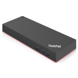 Lenovo 40AN0135EU laptop dock port replicator Wired Thunderbolt 3 Black, Red