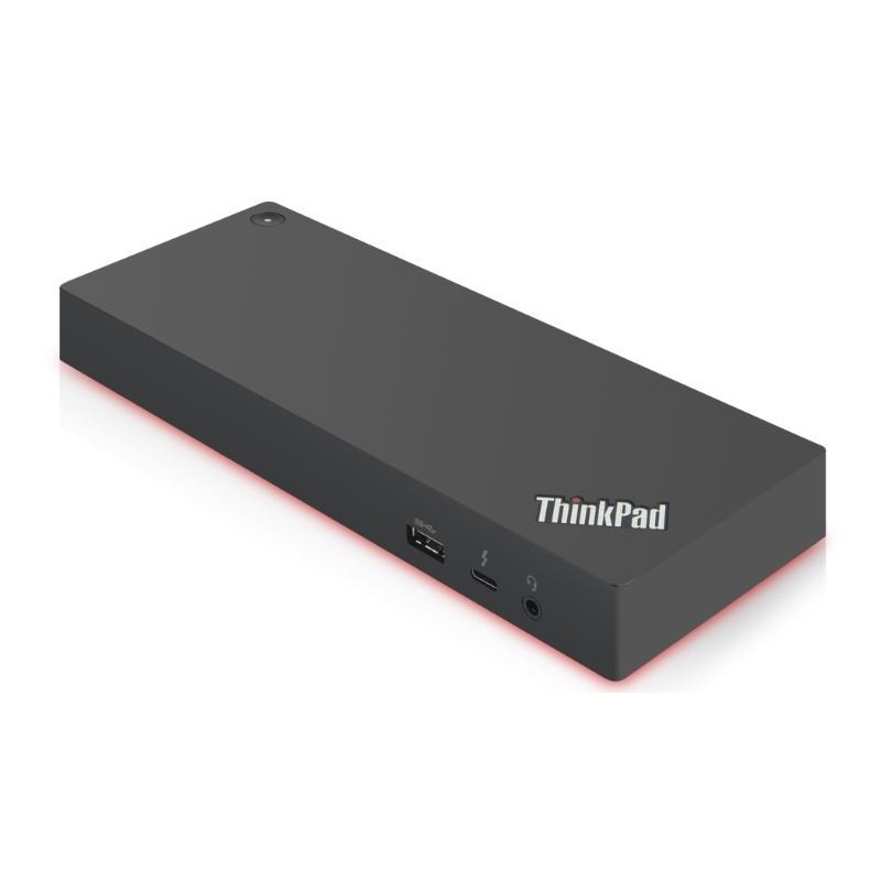 Lenovo 40AN0135EU laptop dock port replicator Wired Thunderbolt 3 Black, Red