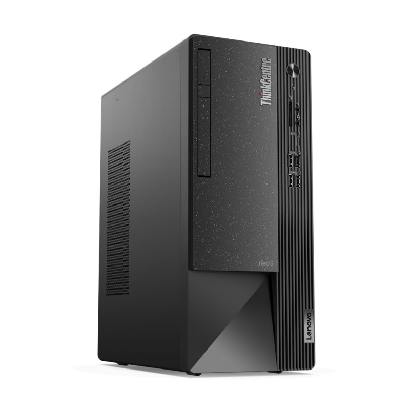 Lenovo ThinkCentre neo 50t Torre Intel® Core™ i3 i3-12100 8 GB DDR4-SDRAM 512 GB SSD Windows 11 Pro PC Negro