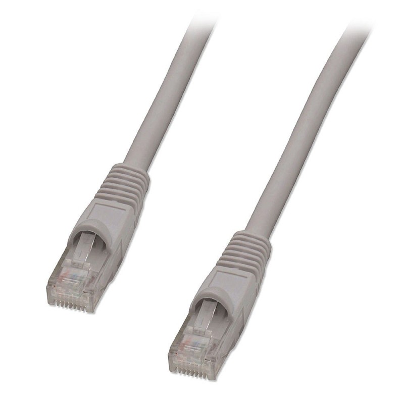 Lindy Cat.5e UTP 1m câble de réseau Gris Cat5e U UTP (UTP)