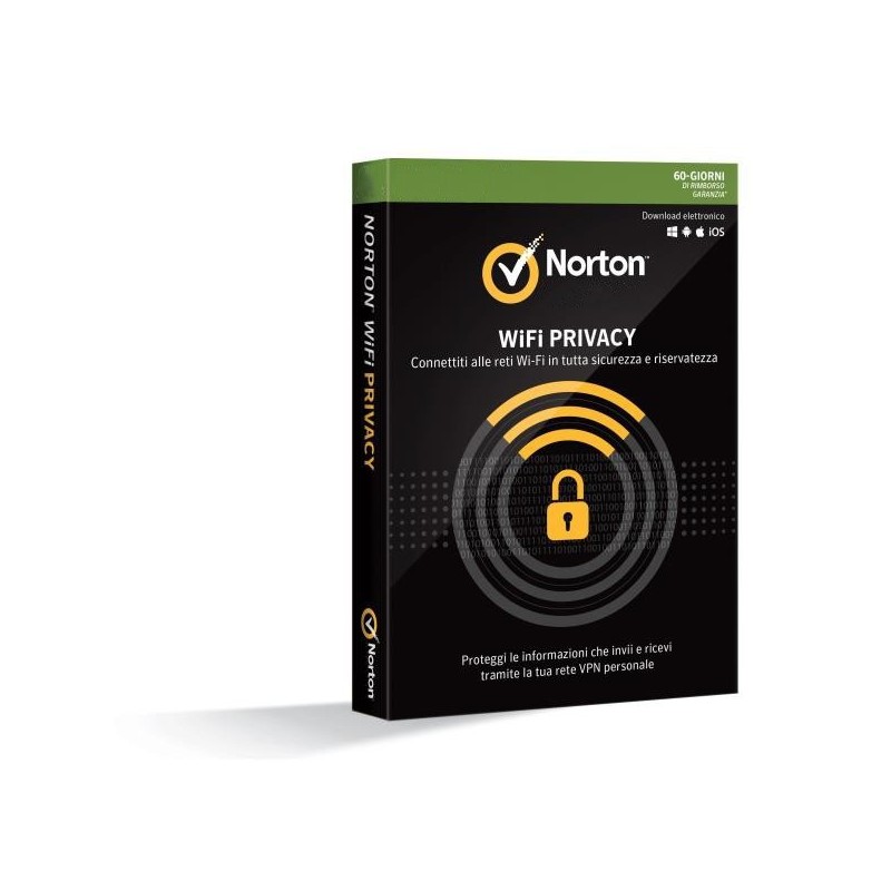 NortonLifeLock Norton WiFi Privacy 1 Lizenz(en) Italienisch 1 Jahr(e)
