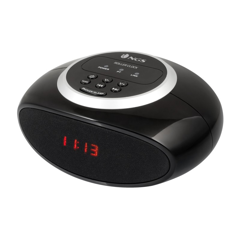 NGS Roller Clock Black