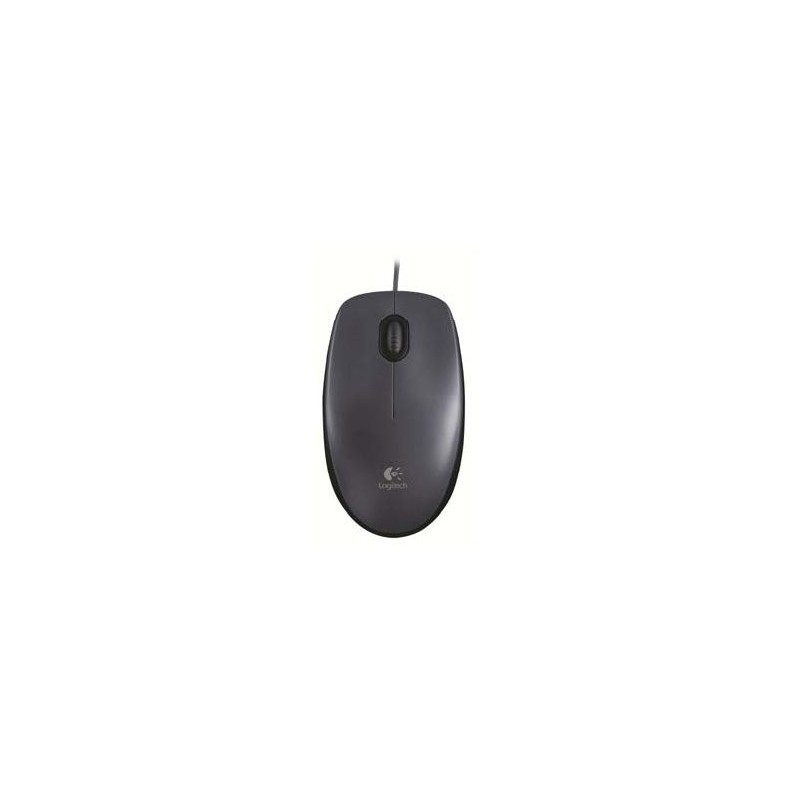 Logitech Mouse M90 Maus Beidhändig USB Typ-A Optisch 1000 DPI
