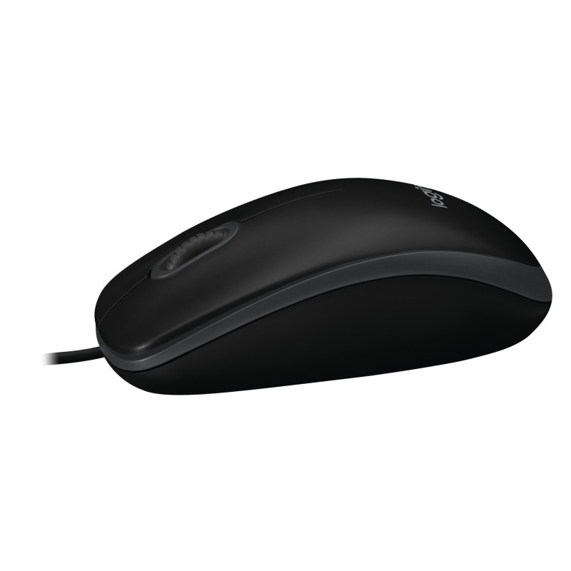 Logitech B100 Maus Beidhändig USB Typ-A Optisch 800 DPI