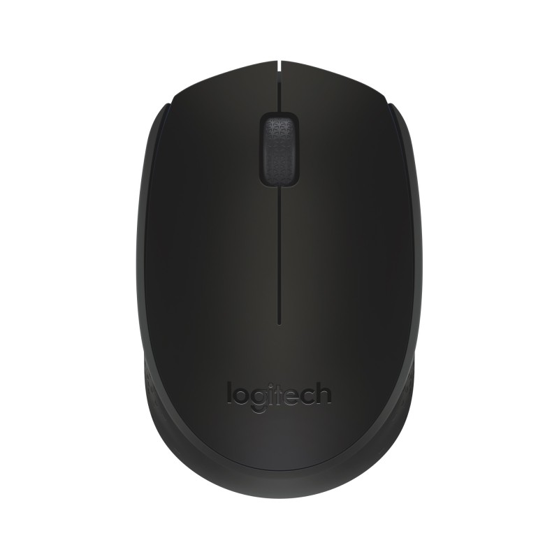 Logitech B170 Black Bp ratón Ambidextro RF inalámbrico Óptico