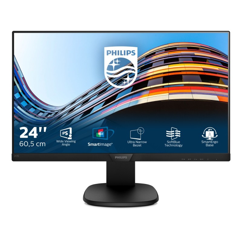 Philips S Line 243S7EYMB 00 LED display 23.8" 1920 x 1080 pixels Full HD Black