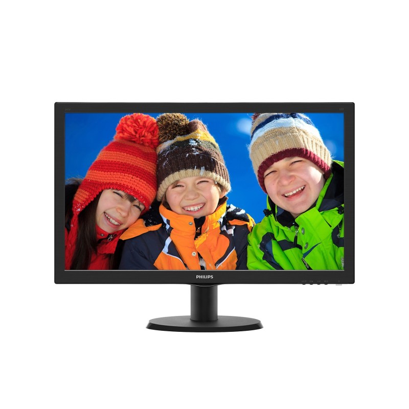 Philips V Line 243V5QHABA 00 LED display 23.6" 1920 x 1080 pixels Full HD Black