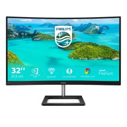 Philips E Line 325E1C 00 computer monitor 31.5" 2560 x 1440 pixels Quad HD LCD Black
