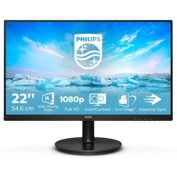 Philips V Line 221V8 00 pantalla para PC 54,6 cm (21.5") 1920 x 1080 Pixeles Full HD LED Negro