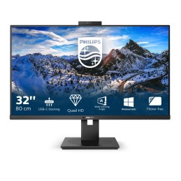 Philips P Line 326P1H 00 LED display 31.5" 2560 x 1440 pixels Quad HD Black