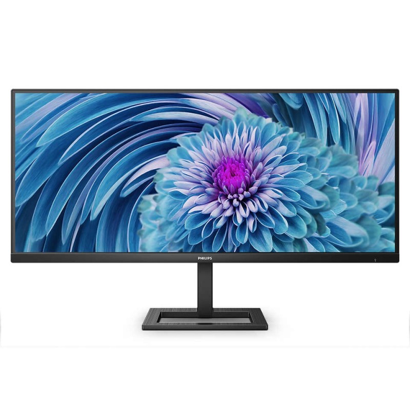 Philips E Line 346E2LAE 00 LED display 34" 3440 x 1440 pixels Wide Quad HD LCD Black