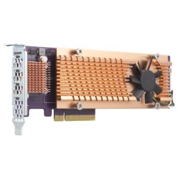 QNAP QM2-4P-384 carte et adaptateur d'interfaces Interne PCIe